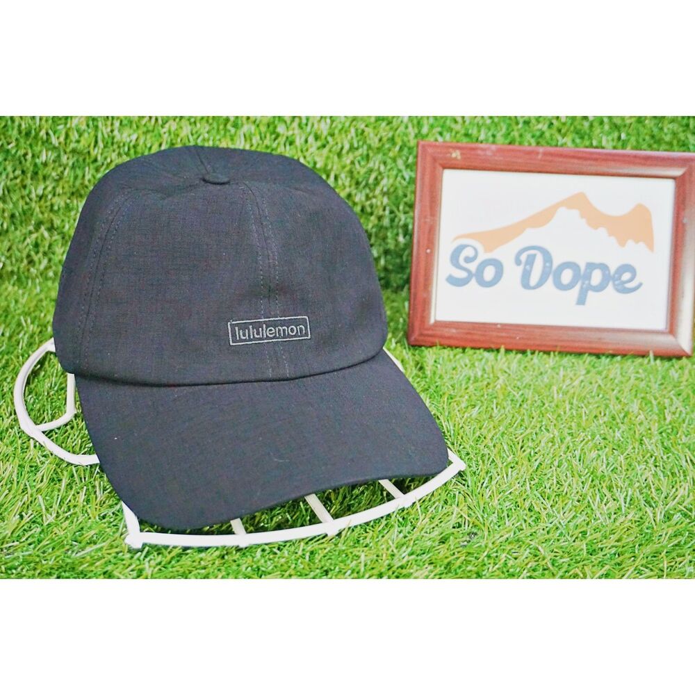 Lululemon Adjustable Black Hat - Women's OSFA
